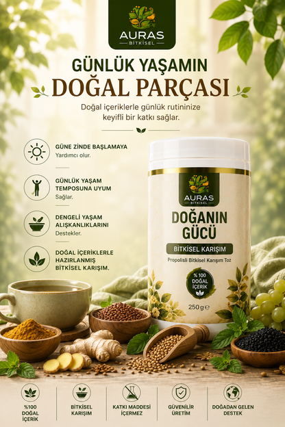 Bitkisel Karışım 250 G Doğanın Gücü %100 Doğal Karışım
