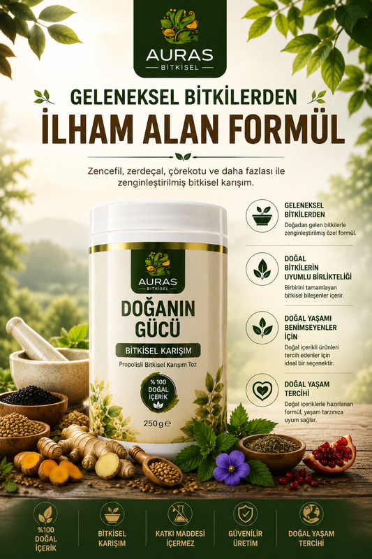 Bitkisel Karışım 250 G Doğanın Gücü %100 Doğal Karışım